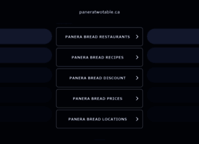 Paneratwotable.ca thumbnail