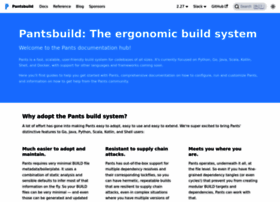 Pantsbuild.org thumbnail Pantsbuild.org thumbnail