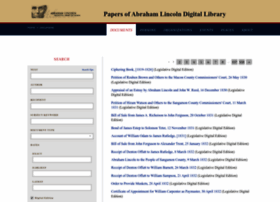 Papersofabrahamlincoln.org thumbnail Papersofabrahamlincoln.org thumbnail