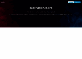 Papervision3d.org thumbnail