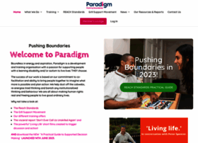 Paradigm-uk.org thumbnail