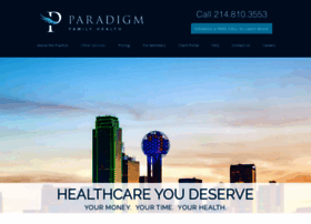 Paradigmfamilyhealth.com thumbnail