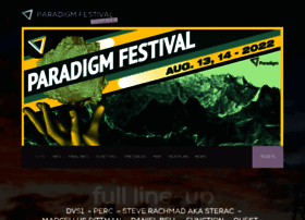 Paradigmfestival.com thumbnail