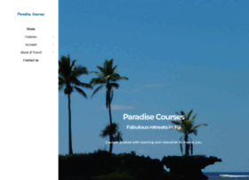Paradisecourses.com thumbnail