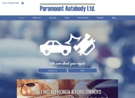 Paramountautobody.ca thumbnail
