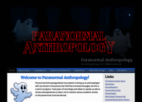 Paranormalanthropology.com thumbnail