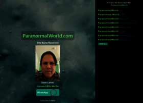 Paranormalworld.com thumbnail