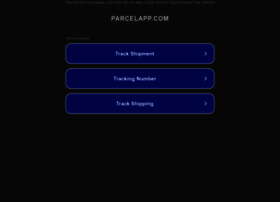 Parcelapp.com thumbnail