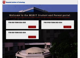 Parents.msrit.edu thumbnail Parents.msrit.edu thumbnail