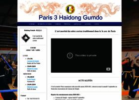 Paris-3-haidong-gumdo.fr thumbnail