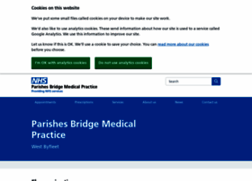 Parishesbridgemedicalpractice.nhs.uk thumbnail Parishesbridgemedicalpractice.nhs.uk thumbnail