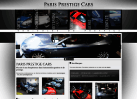Parisprestigecars.fr thumbnail