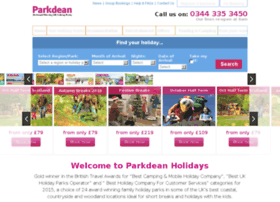 Parkdeanholidays.com thumbnail