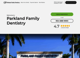 Parklandfamilydentistry.com thumbnail