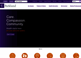 Parklandhealth.org thumbnail
