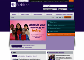 Parklandhospital.com thumbnail