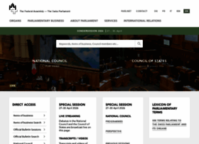 Parlament.ch thumbnail