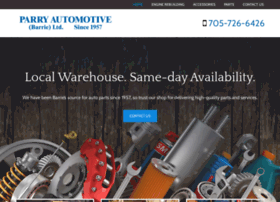 Parryautomotivebarrie.ca thumbnail Parryautomotivebarrie.ca thumbnail