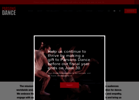 Parsonsdance.org thumbnail