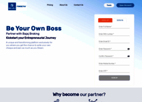 Partner.bajajfinservsecurities.in thumbnail