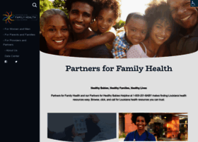 Partnersforfamilyhealth.org thumbnail