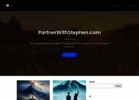 Partnerwithstephen.com thumbnail