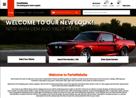 Partswebsite.com thumbnail