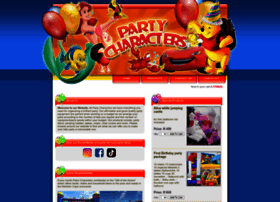 Partycharacters.co.za thumbnail