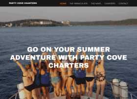 Partycovecharters.com thumbnail