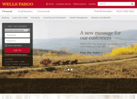 pasreo.com at WI. Wells Fargo – Banking, Credit Cards, Loans ...