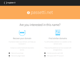Passetti.net thumbnail