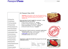 Passportfees.org.uk thumbnail