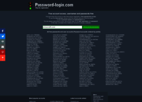 login passwords porno Free for