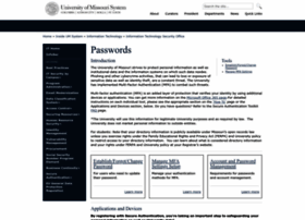 Password.umsystem.edu thumbnail