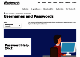 Password.wit.edu thumbnail