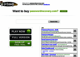 Passwordrecovery.com thumbnail