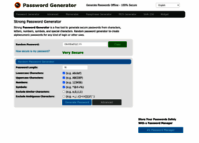 Passwords-generator.org thumbnail