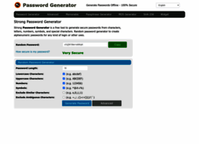 Passwords-generator.org thumbnail