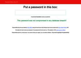 Passwordsecurity.info thumbnail