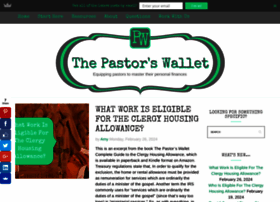 Pastorswallet.com thumbnail