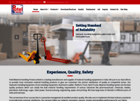 Patelequipments.com thumbnail