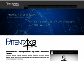 Patentaxis.com thumbnail