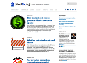 Patentfile.org thumbnail