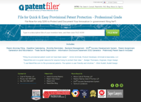 Patentfiler.com thumbnail