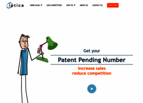 Patentpendingnumber.com thumbnail