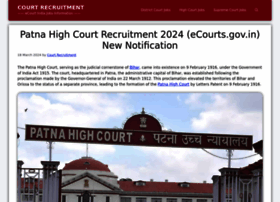 Patnahigh.courtrecruitment.com thumbnail