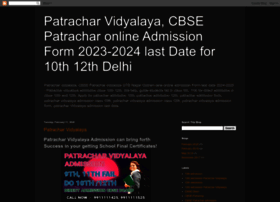 Patrachar-admission.blogspot.com thumbnail