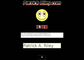 Patrickriley.com thumbnail
