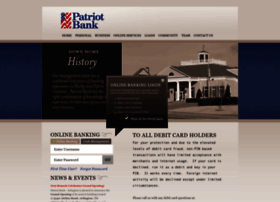 Patriot-bank.com thumbnail