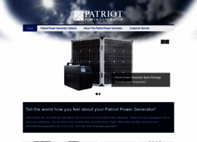 Patriotpowergeneratorreview.com thumbnail